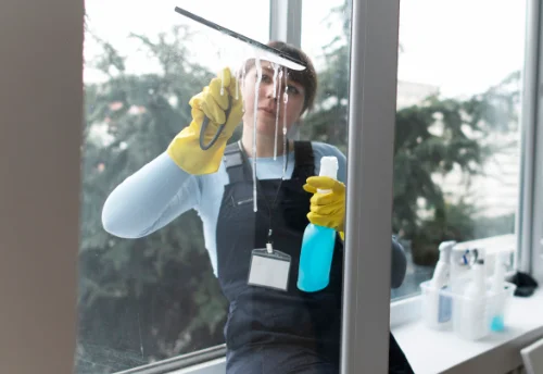 Nettoyage de vitres intérieures et extérieures à Saint-Laurent-du-Verdon